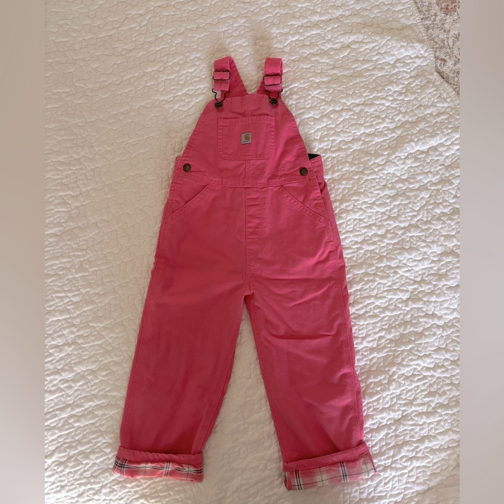 Carhartt 4T Pink Overalls